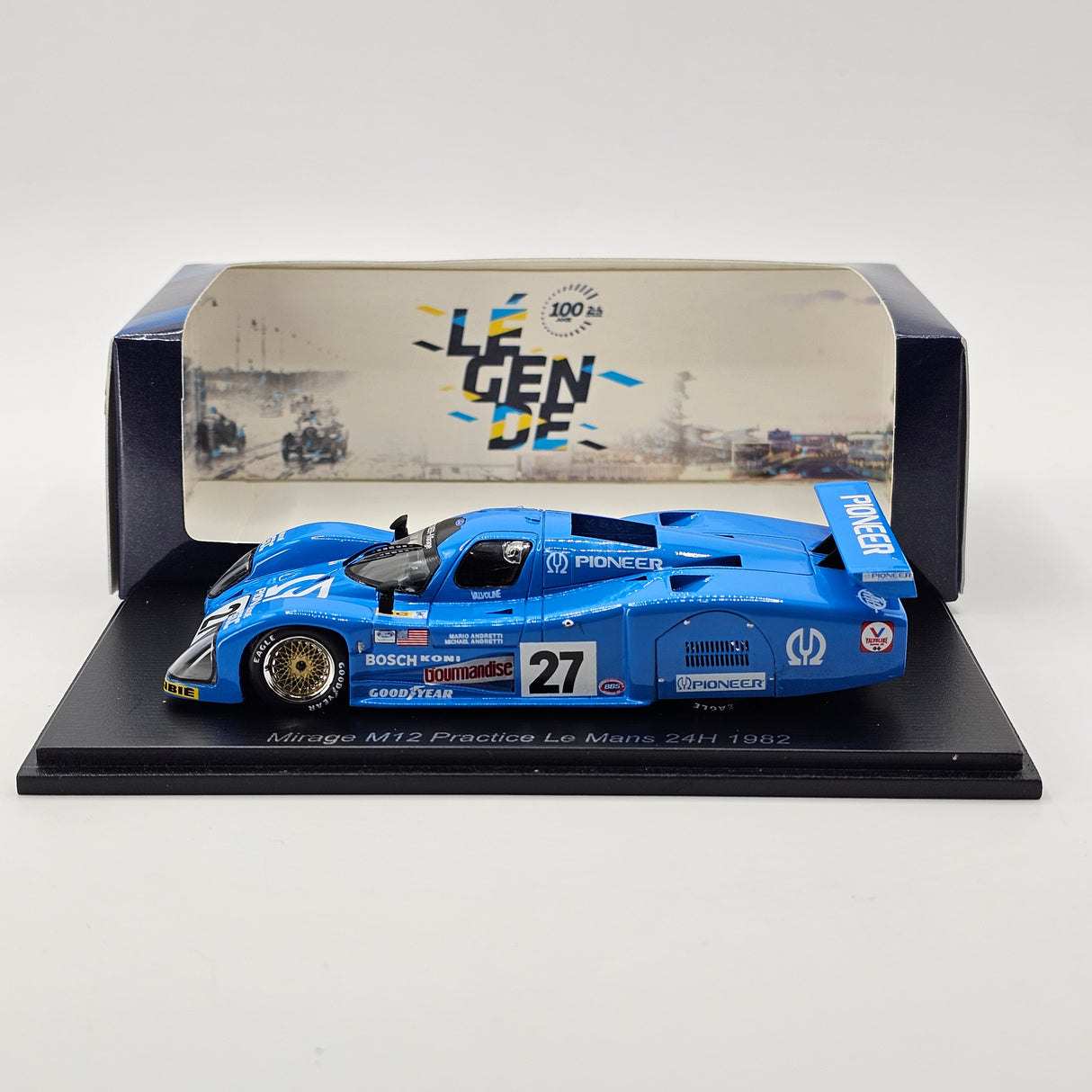 Spark Mirage M12 #27 Grand Touring Cars Inc 24Hrs Le Mans 1982 1/43 Scale S9475