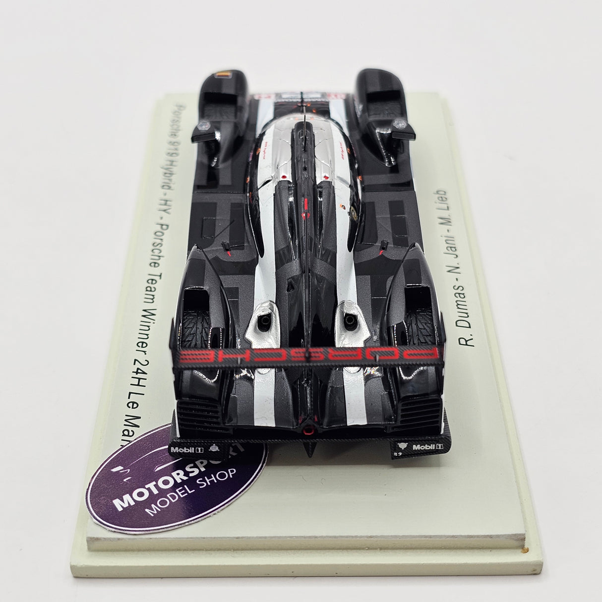 Spark Porsche 919 Hybrid #2 Porsche Team 24Hrs Le Mans 2016 Winner 1/43 Scale 43LM16