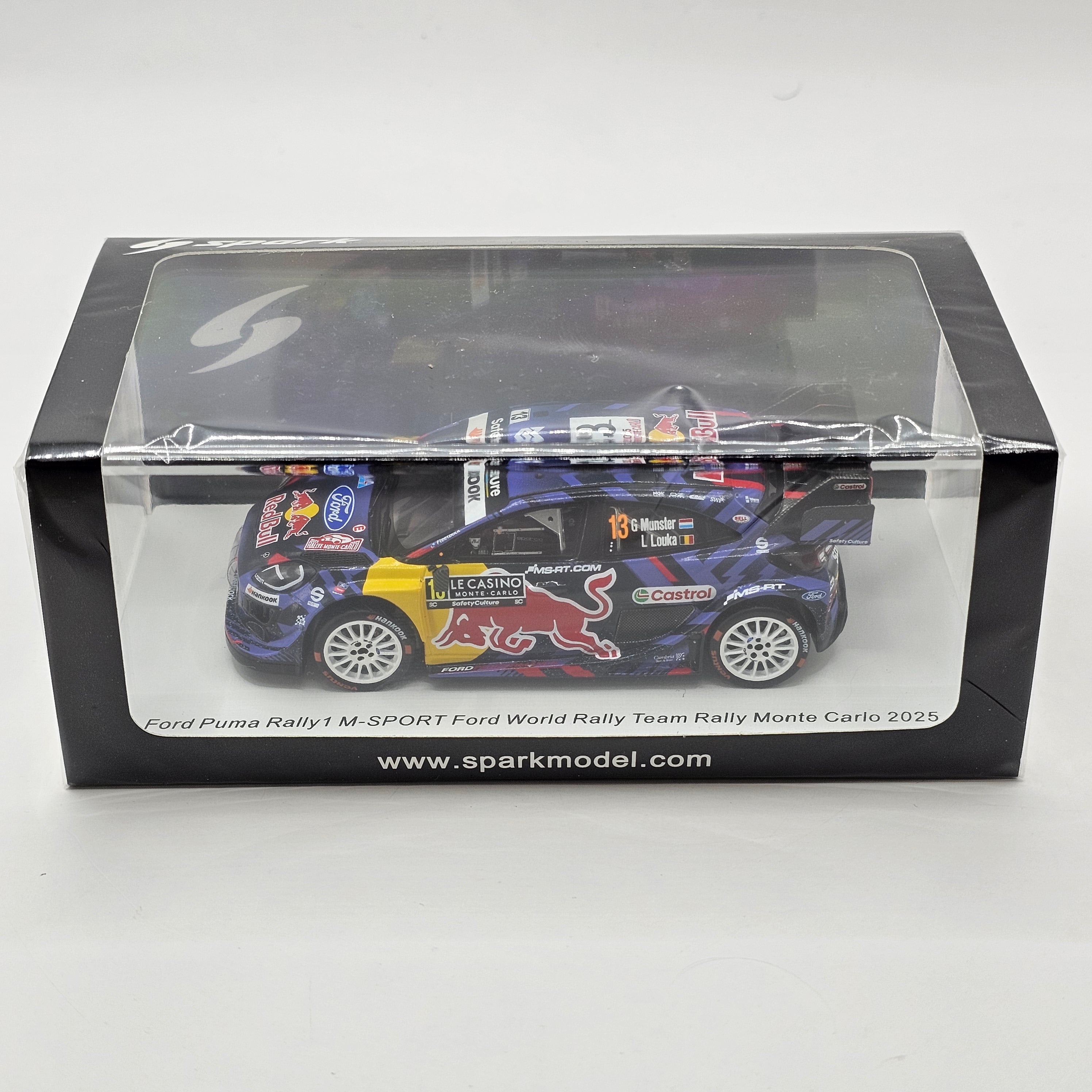 Spark Ford Puma Rally1 #13 M-SPORT Ford World Rally Team Rally Monte C