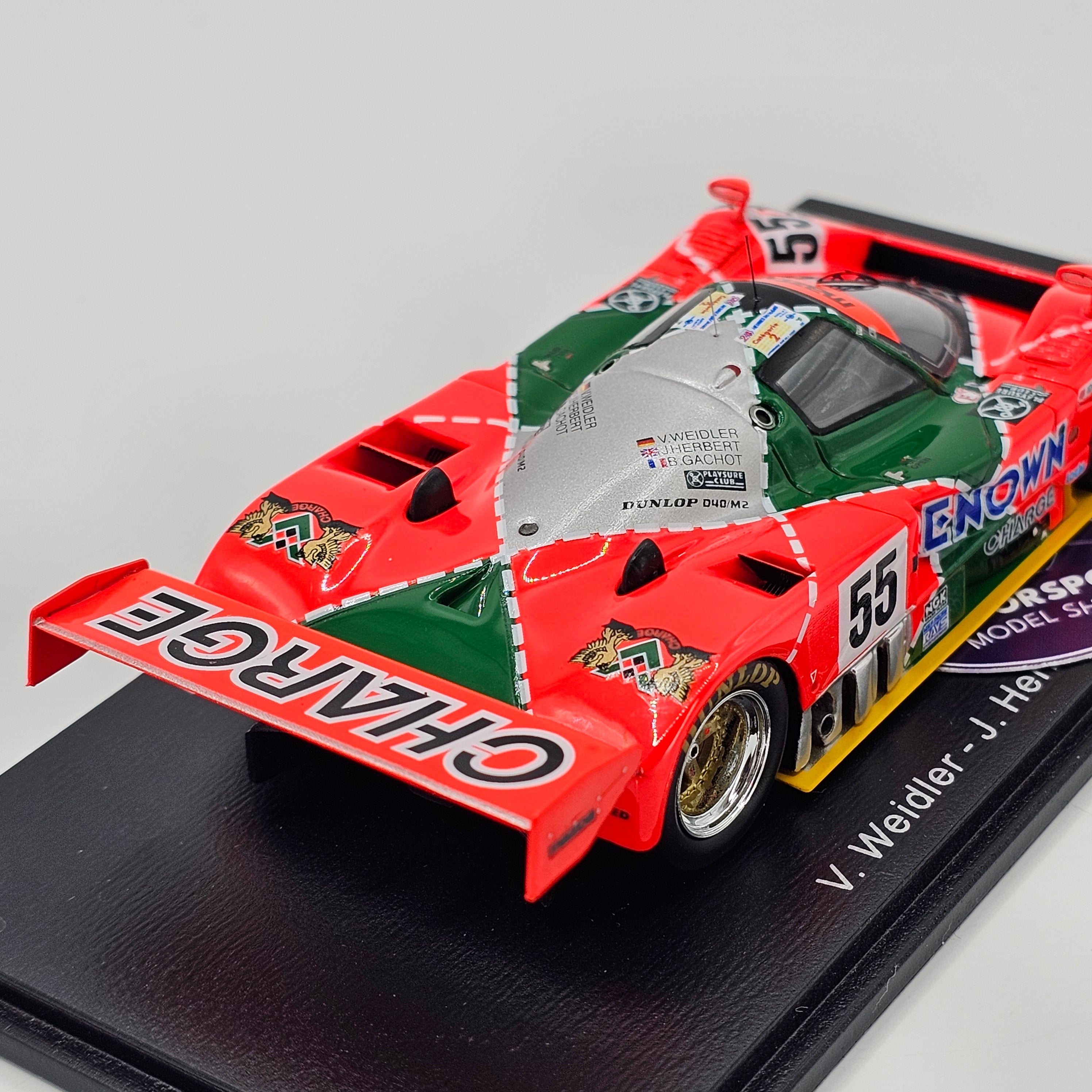 Spark Mazda 787B #55 Mazdaspeed Winner 24Hrs Le Mans 1991 1/43 Scale