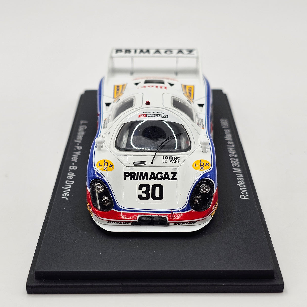 Spark Rondeau M382 #30 Compagnie Primagaz 24Hrs Le Mans 1983 1/43 Scale S2286