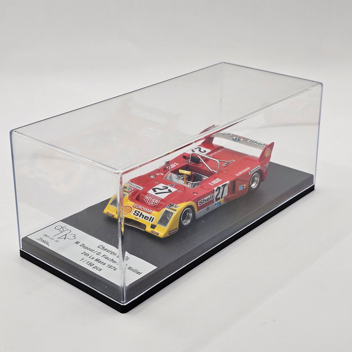 Trofeu DSN Chevron B26 #27 Michel Dupont Scato 24Hrs Le Mans 1974 1/43 Scale