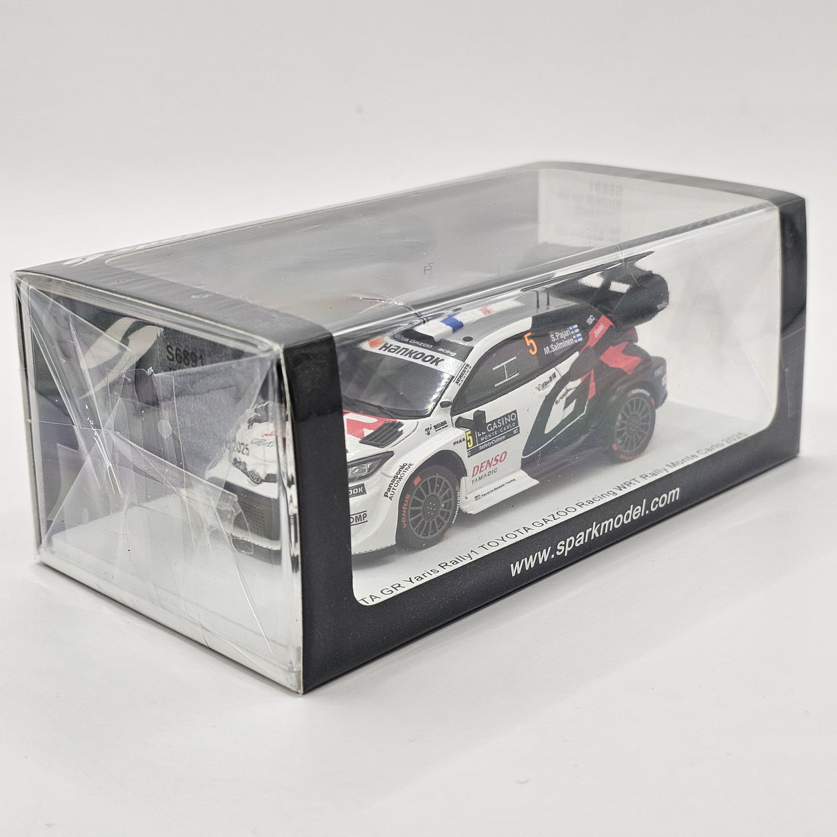 Spark Toyota GR Yaris Rally1 #5 TOYOTA GAZOO Racing WRT - Rally Monte Carlo 2025 1/43 Scale