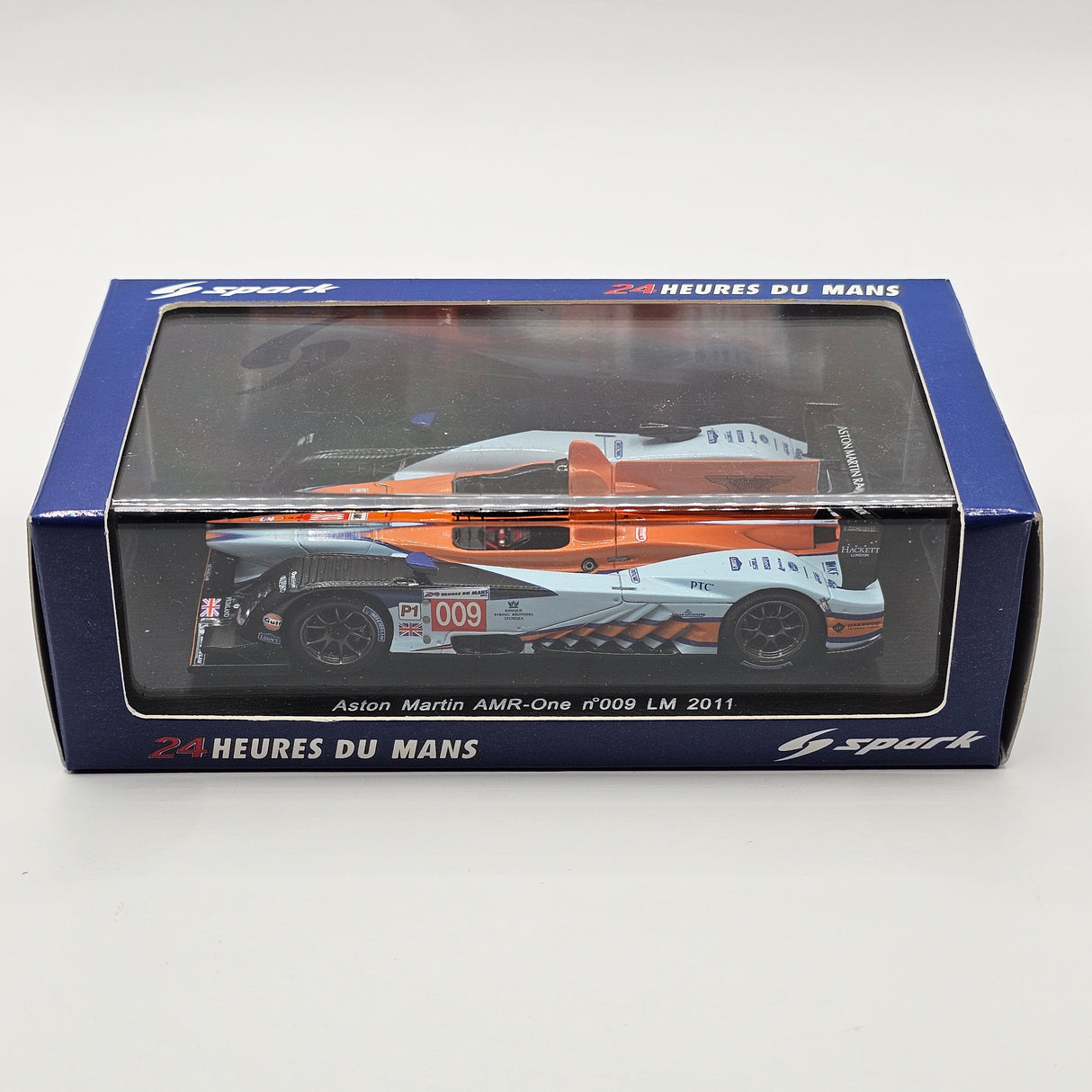 Spark Aston Martin AMR-One #009 Aston Martin Racing 24Hrs Le Mans 2011 1/43 Scale