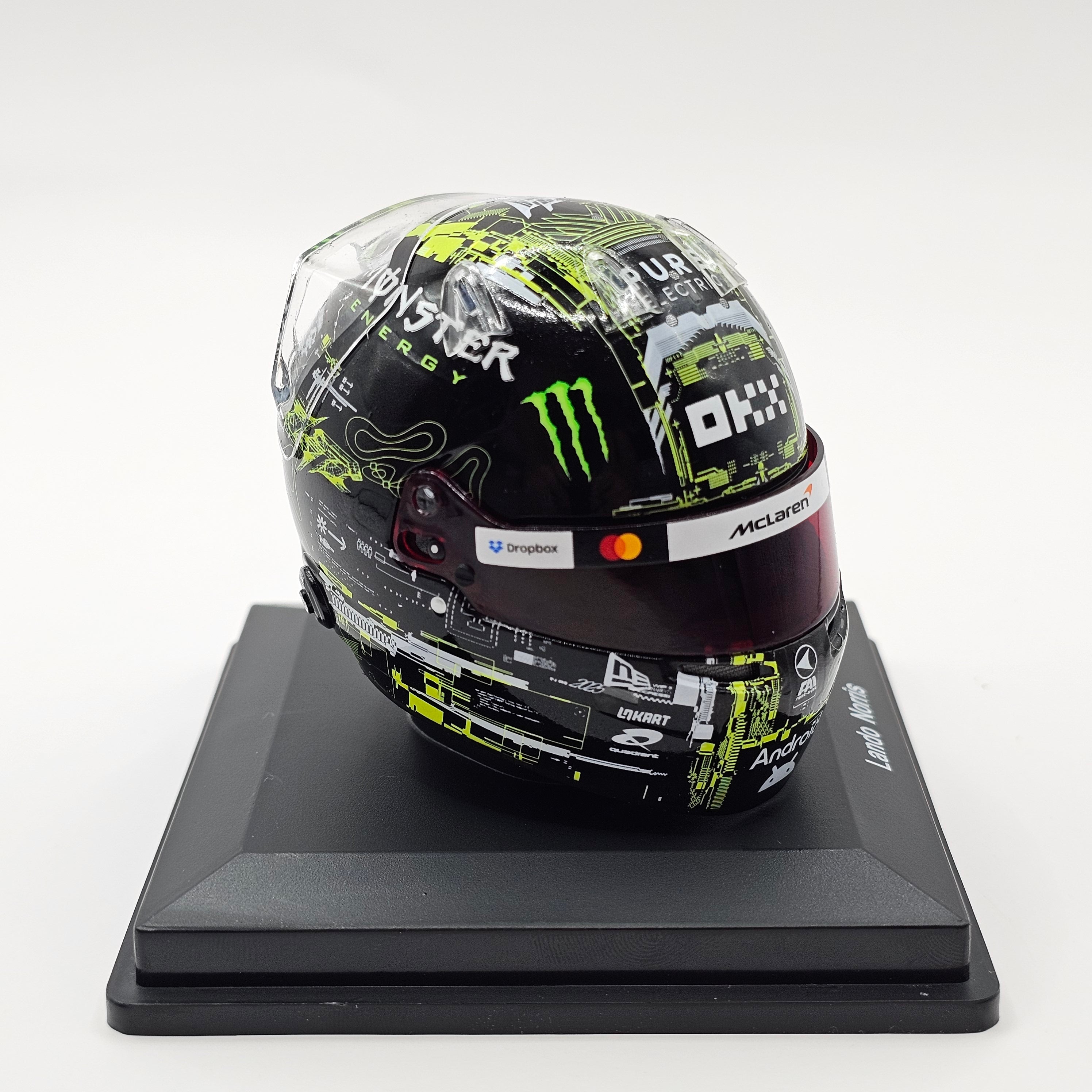 Spark Lando Norris McLaren Formula 1 Team 2025 Test Helmet 1/5 Scale