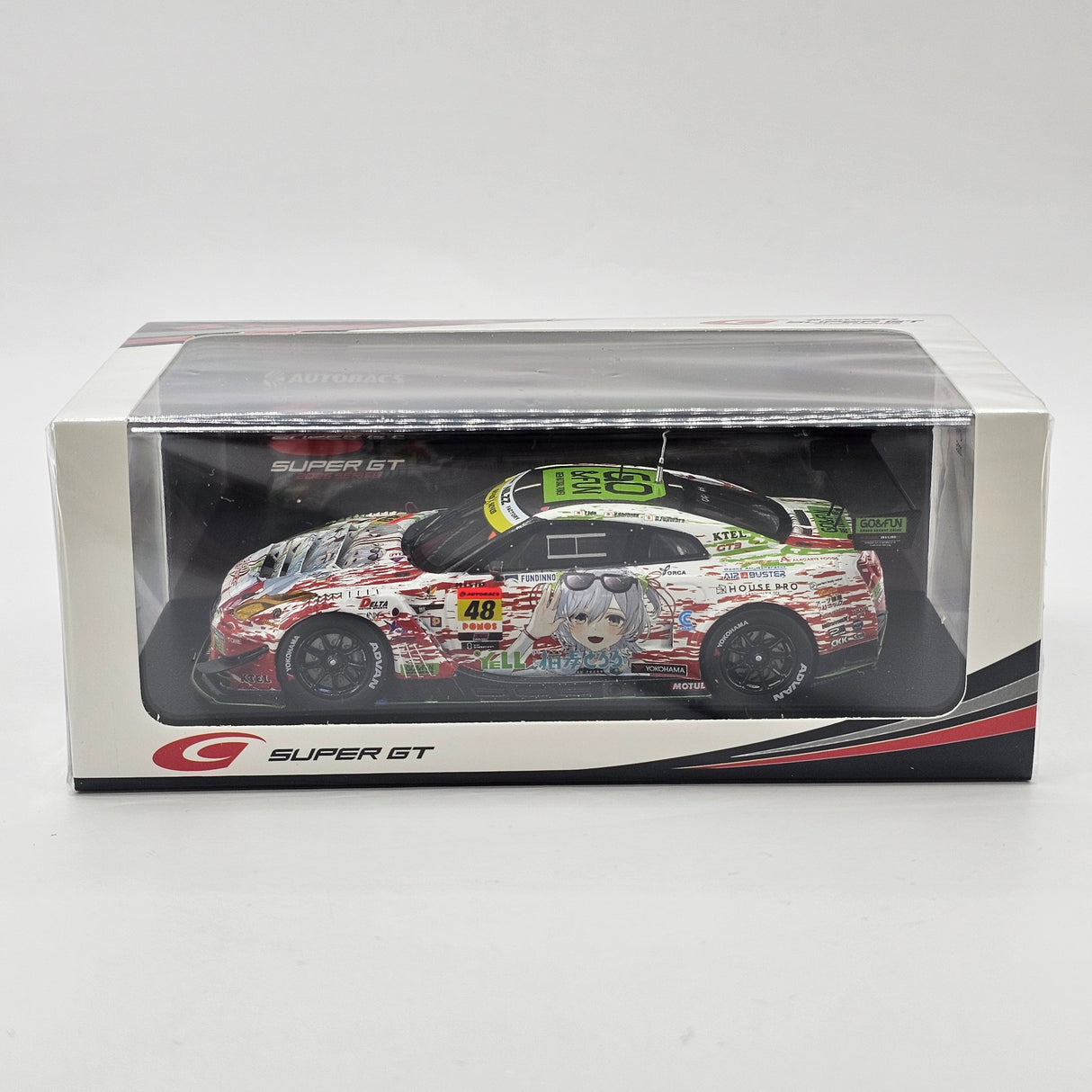 Spark Nissan GT-R Nismo GT3 GT300 #48 Nilzz Racing Super GT 2025 1/43 Scale