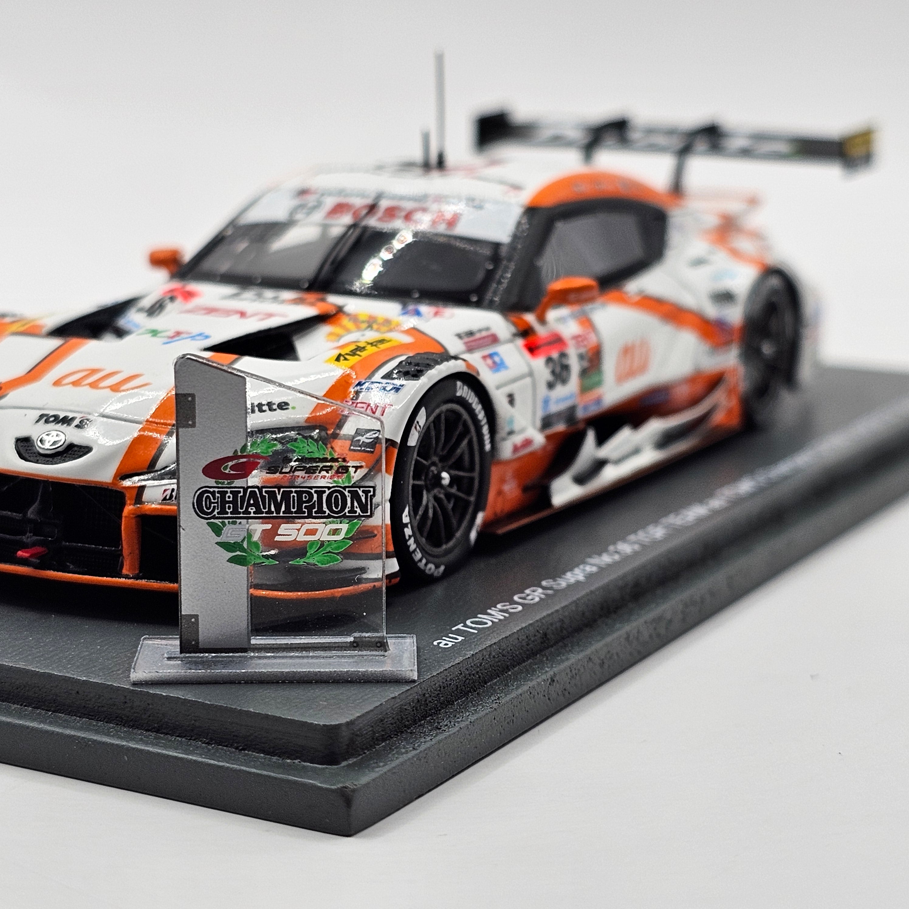 Spark Toyota au Tom's GR Supra #36 TGR GT500 2024 Super GT Champions 1