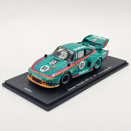 Spark Porsche 935 K2 #51 Kremer Racing Nürburgring 300KM 1977 1/43 Scale