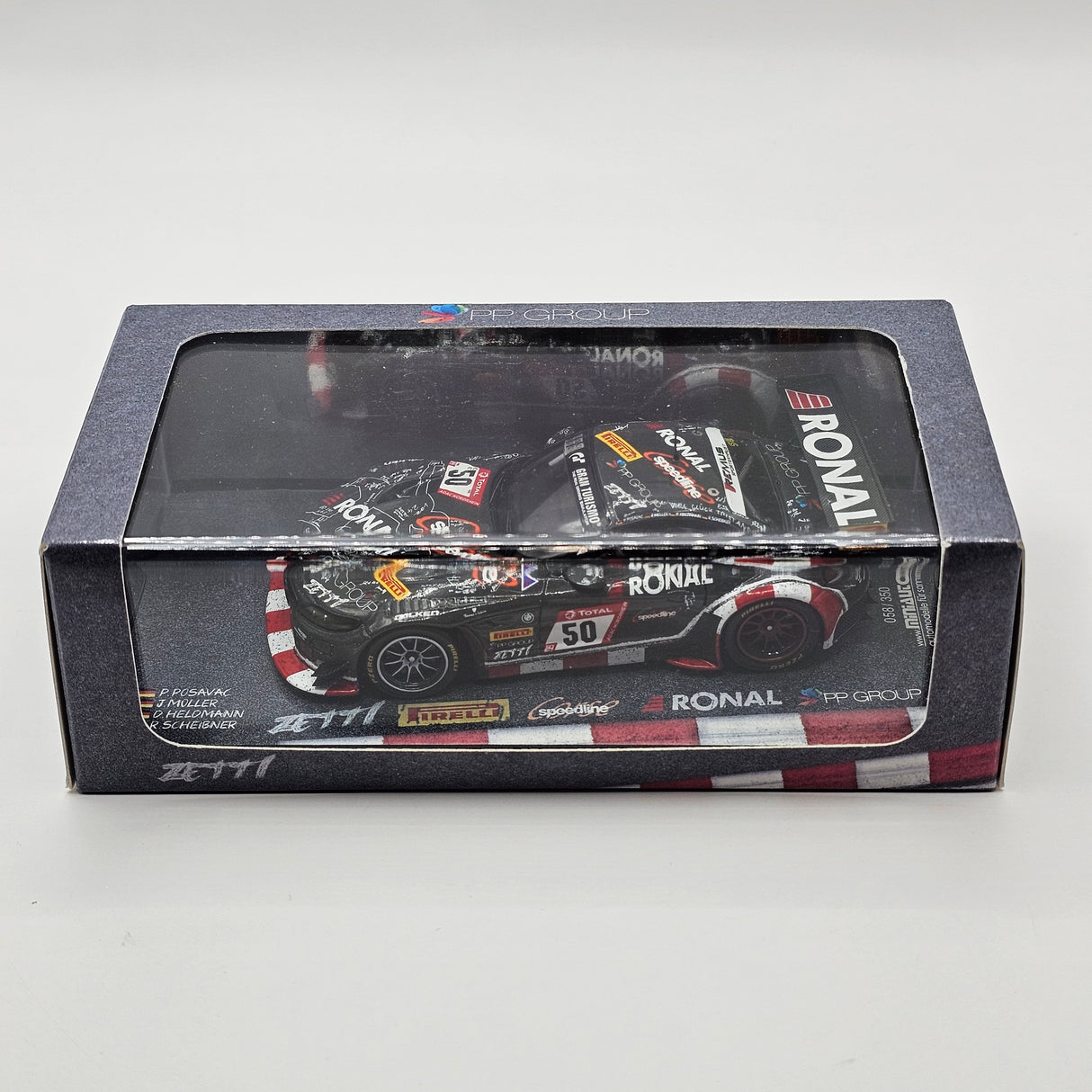 Spark BMW Z4 GT3 #50 Team Speedline Racing by Ronal 24Hrs Nurburgring 2019 1/43 Scale