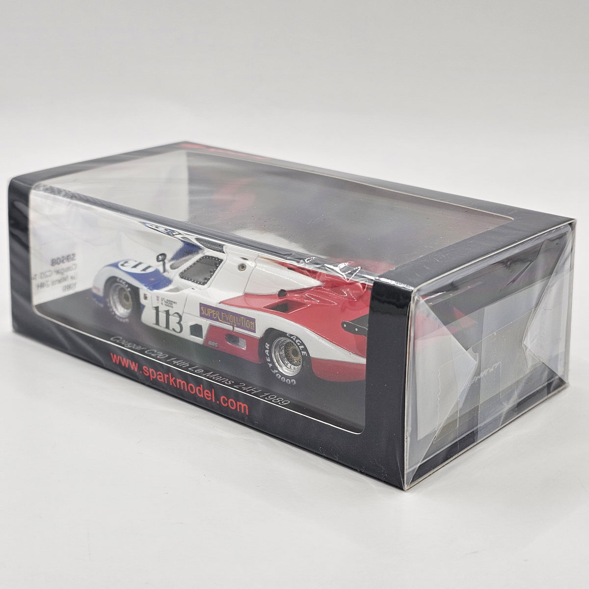 Spark Cougar C20B #113 Courage Compétition 24Hrs Le Mans 1989 1/43 Scale