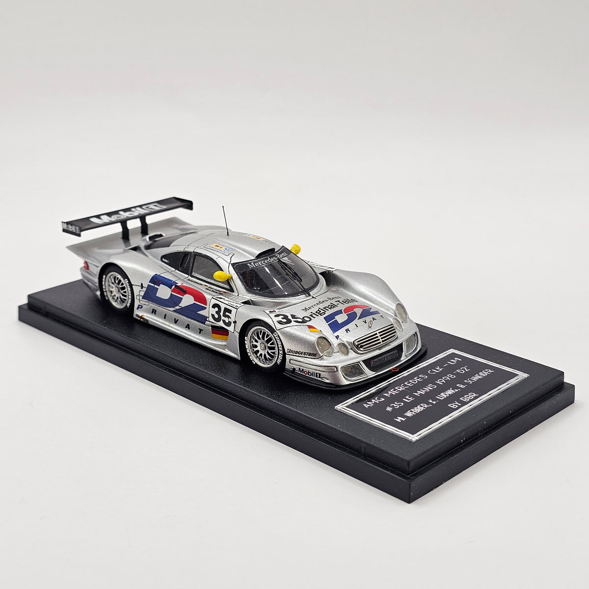 BBR Mercedes-Benz CLK GTR #35 AMG Mercedes 24Hrs Le Mans 1998 1/43 Scale