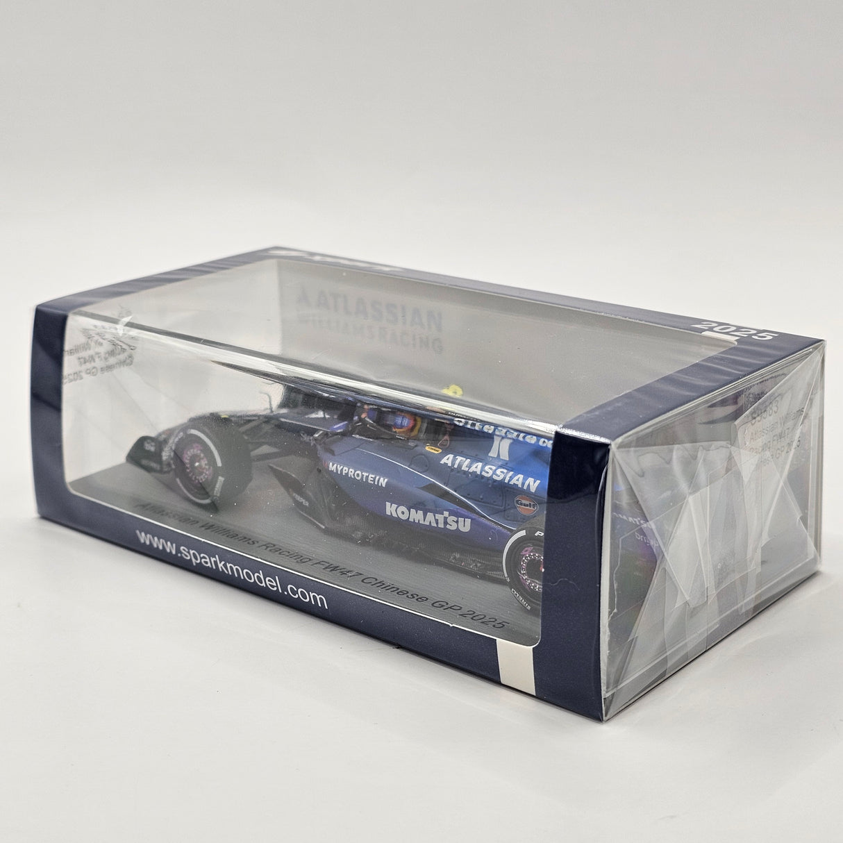 Spark Williams FW47 #55 Carlos Sainz Jr. Chinese GP 2025 1/43 Scale