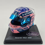 Spark Alexander Albon Williams Racing 2025 F1 Mini Helmet 1/5 Scale