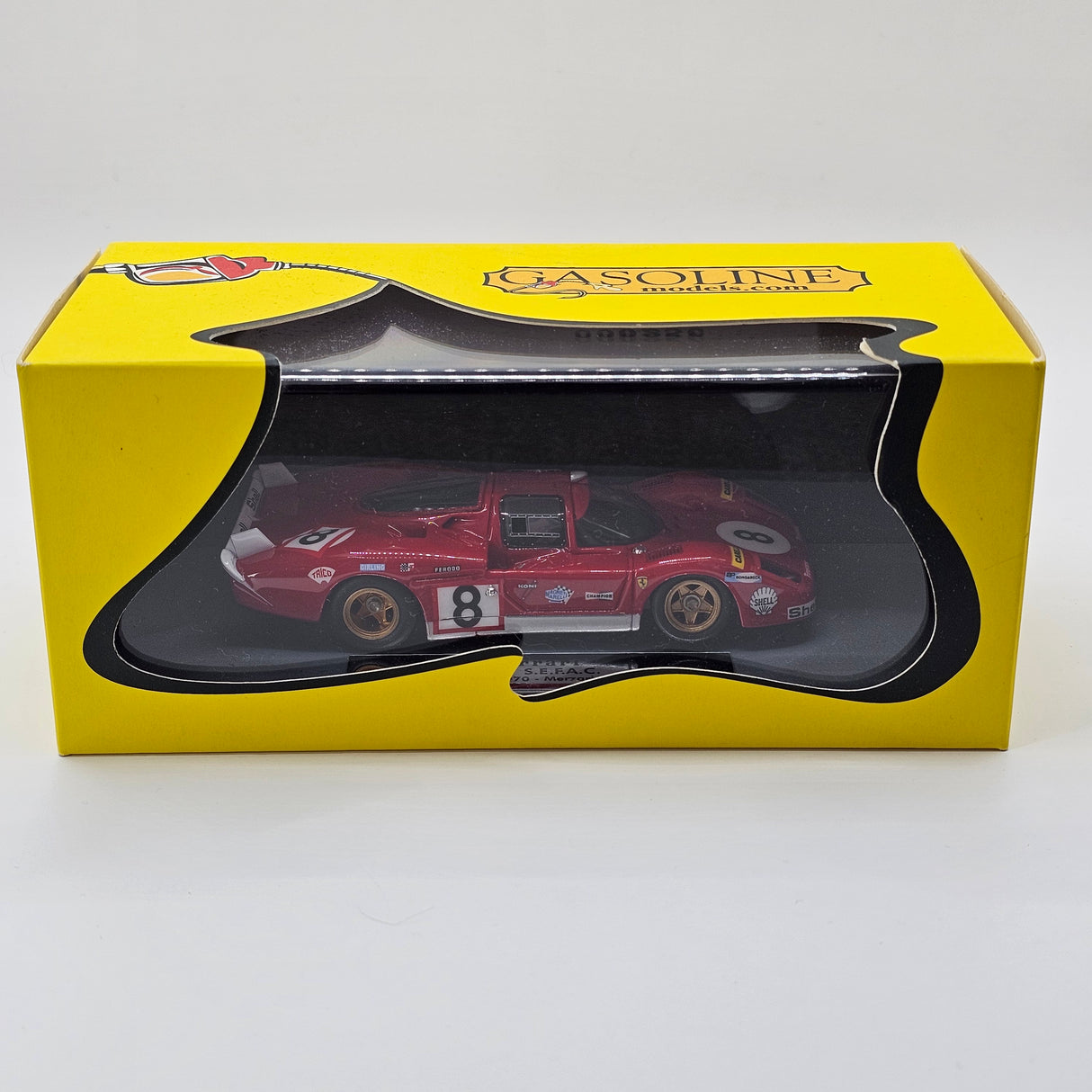 BBR Gasoline Ferrari 512S #8 SpA Ferrari SEFAC 24Hrs Le Mans 1970 1/43 Scale