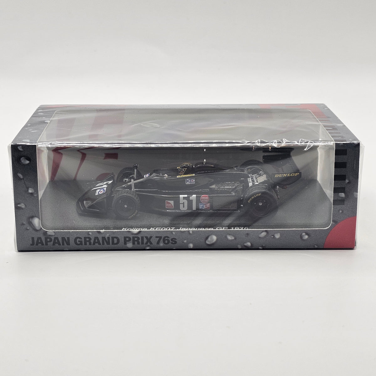 Spark Kojima KE007 #51 Masahiro Hasemi 1976 Japanese F1 Grand Prix 1/43 Scale