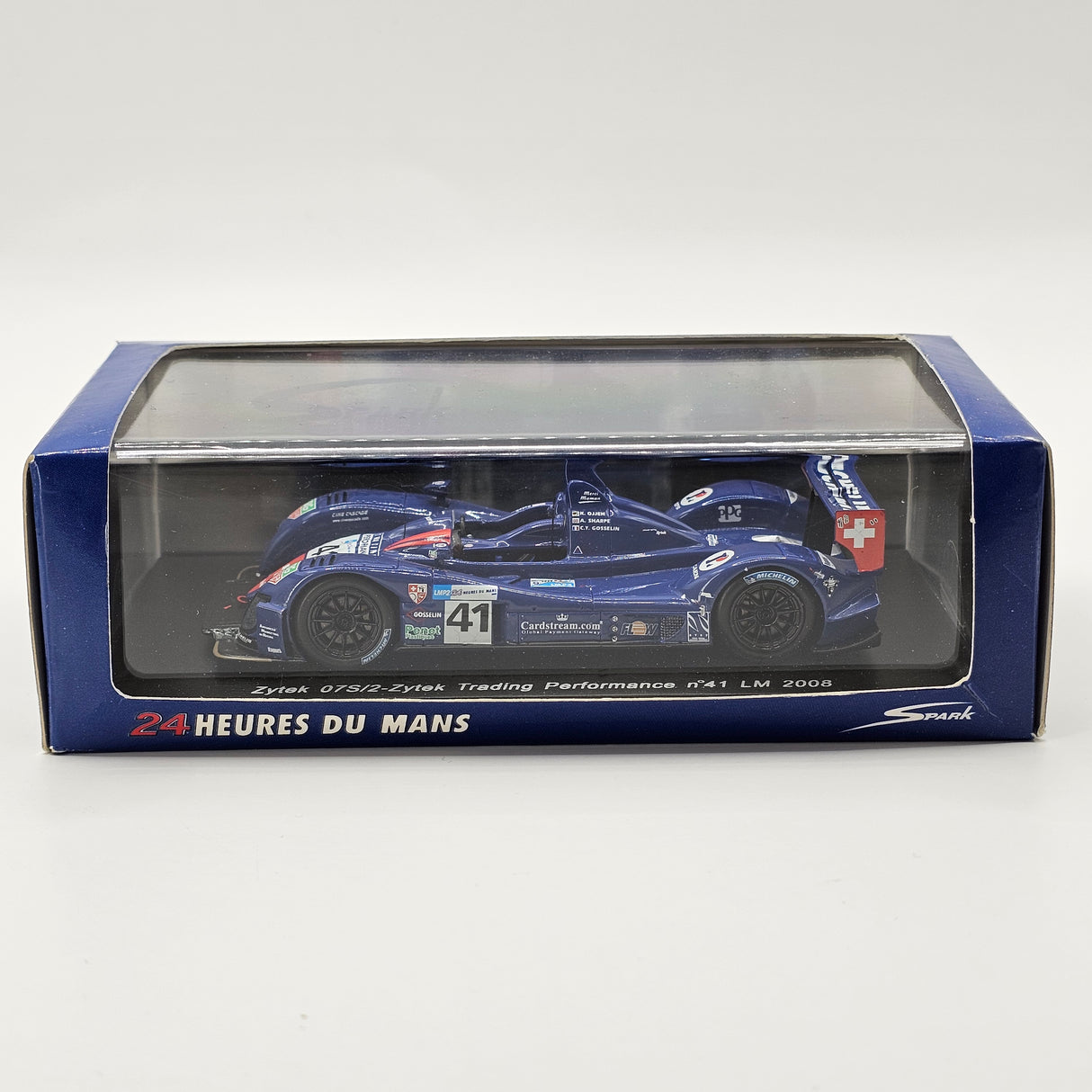 Spark Zytek 07S/2 #41 Trading Performance 24Hrs Le Mans 2008 1/43 Scale S1484