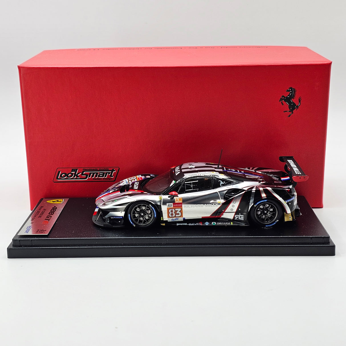 Looksmart Ferrari 488 GTE Evo #83 AF Corse Am Winner 24Hrs Le Mans 2021 1/43 Scale