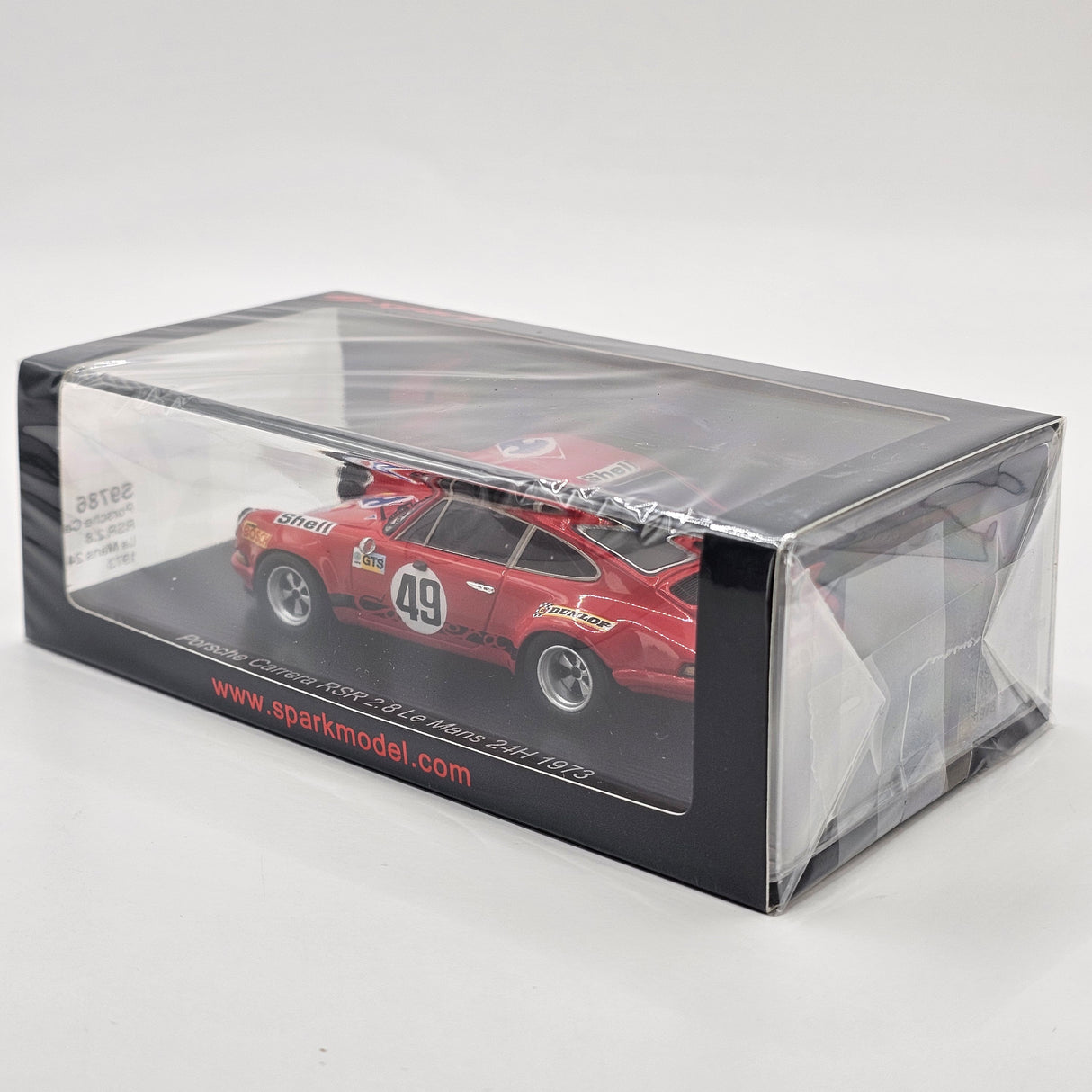 Spark Porsche 911 Carrera RS #49 J. Egreteaud 24Hrs Le Mans 1973 1/43 Scale S9786