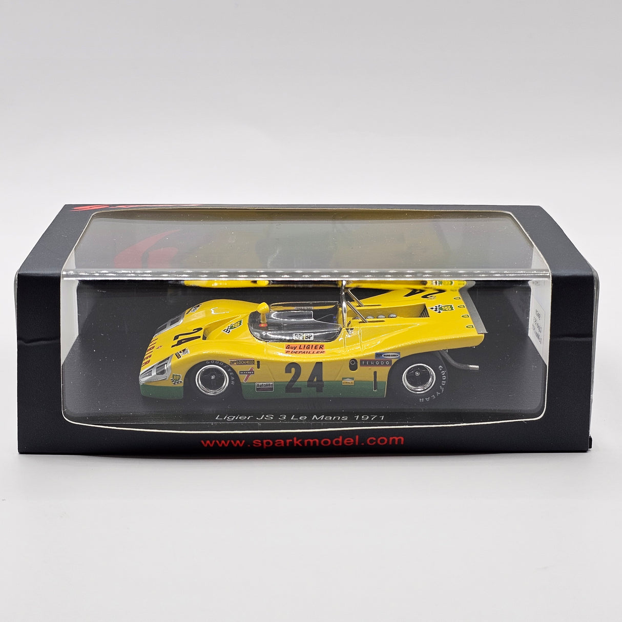 Spark Ligier JS3 #24 Automobiles Ligier 24Hrs Le Mans 1971 1/43 Scale S8620