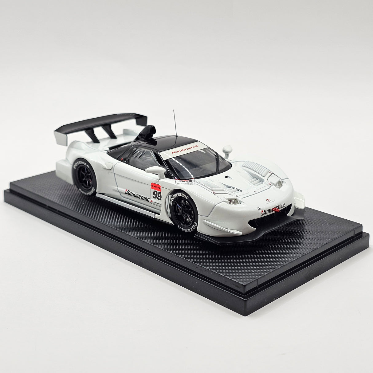 EBBRO Honda NSX GT500 #99 Test Car Super GT 2007 1/43 Scale