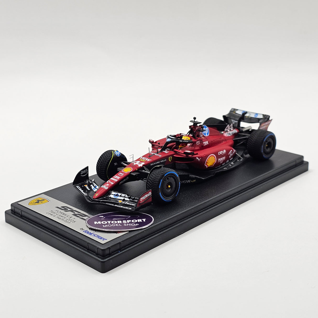 Looksmart Ferrari SF-23  #44 Lewis Hamilton 2025 Fiorano Test 1/43 Scale LSF1073