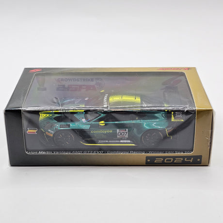 Spark Aston Martin Vantage AMR GT3 EVO #007 Winner Spa 24Hrs 2024 1/43 Scale