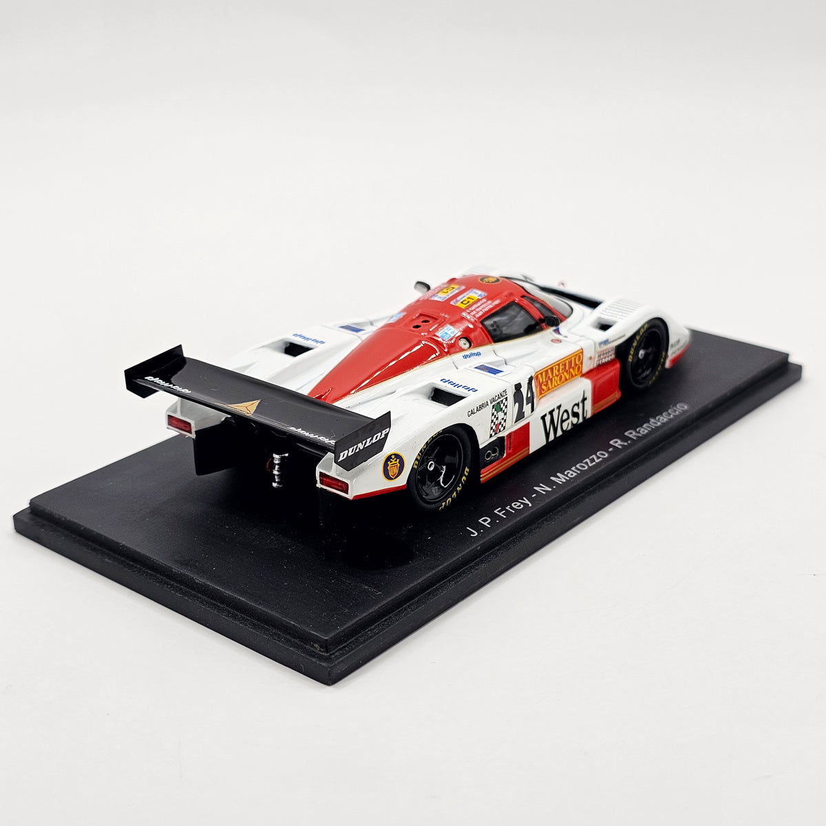 Spark Lancia LC2 #24 Dollop Racing 24Hrs Le Mans 1988 1/43 Scale