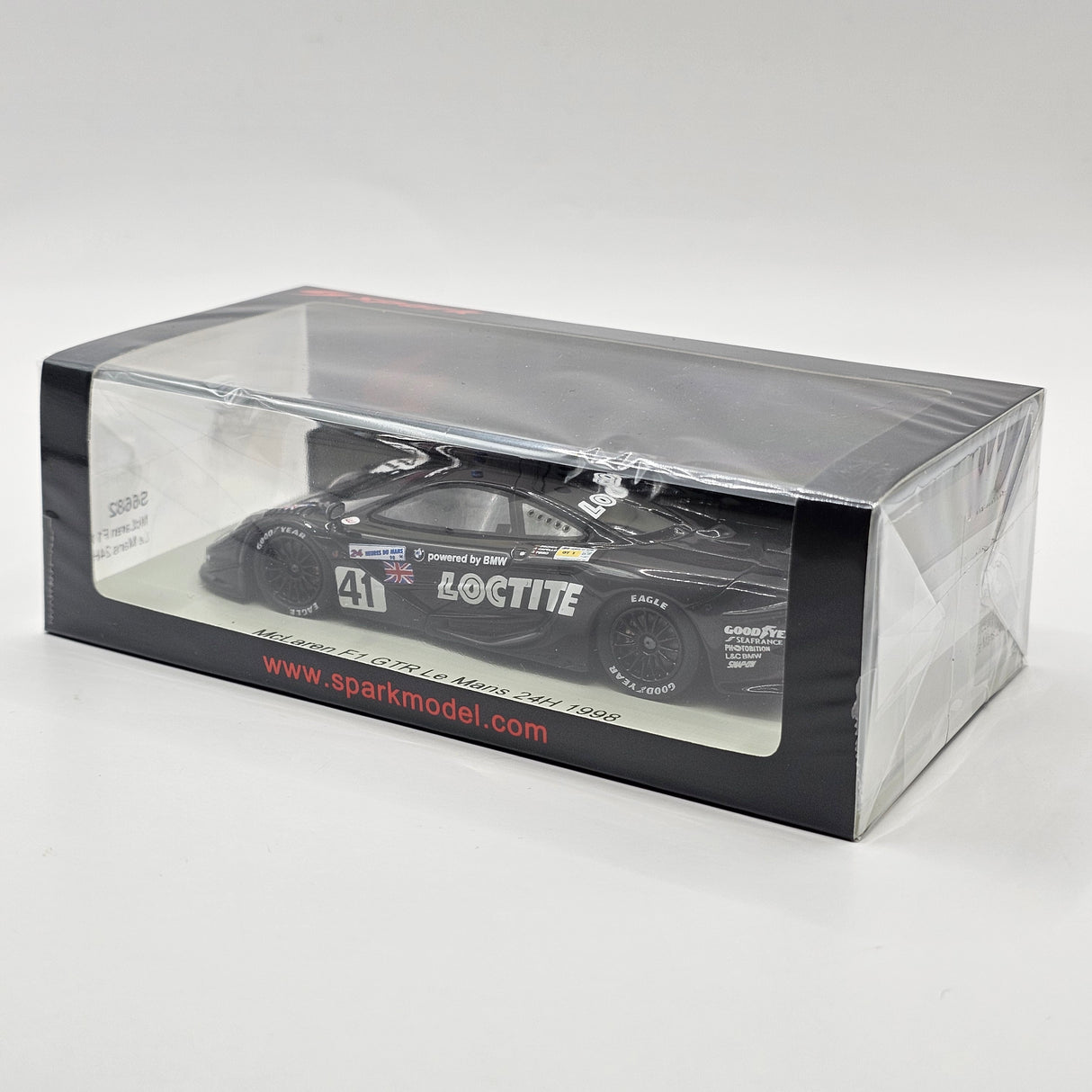 Spark McLaren F1 GTR #41 Gulf Team Davidoff McLaren Le Mans 24H 1998 1/43 Scale