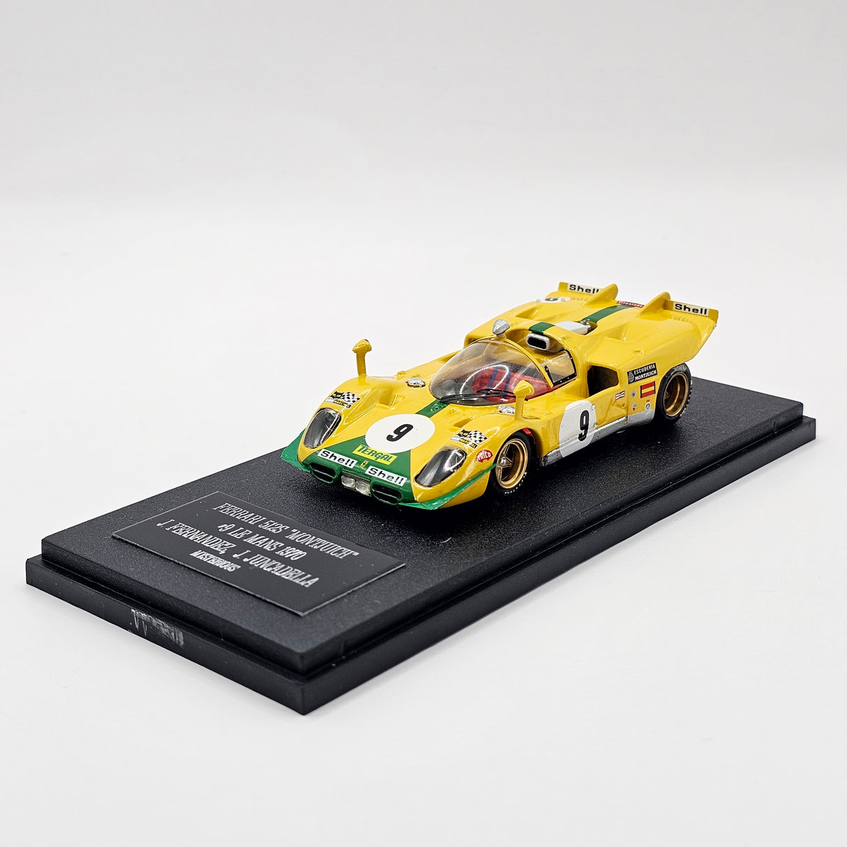 Mysterious Ferrari 512S Spyder #9 Escuderia Montjuich 24Hrs Le Mans 1970 1/43 Scale