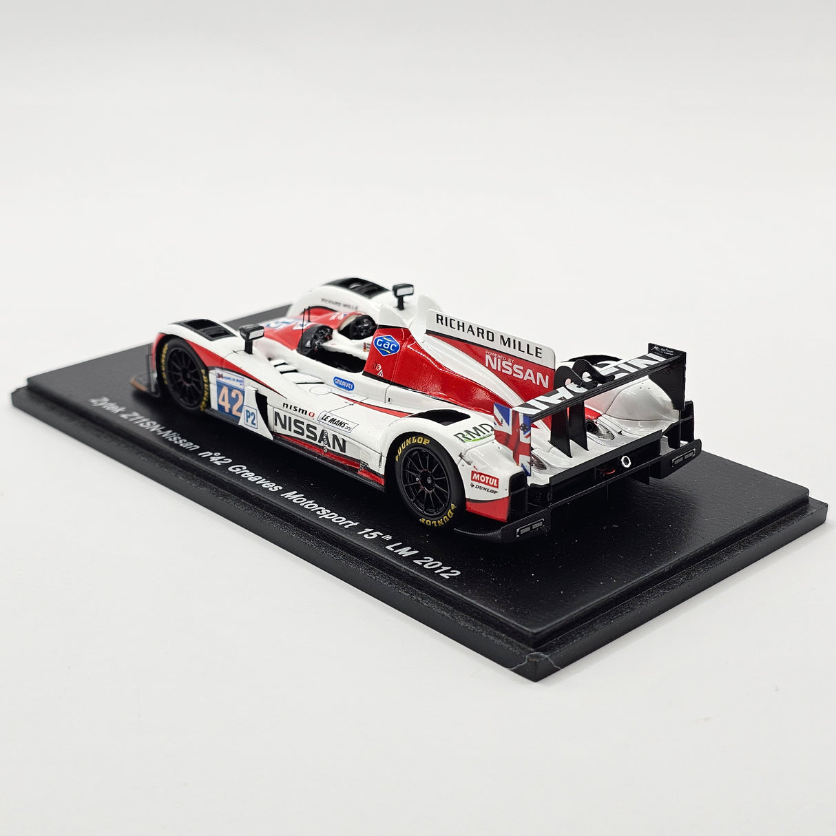 Spark Zytek Z11SN #42 Greaves Motorsport 24Hrs Le Mans 2012 1/43 Scale S3721