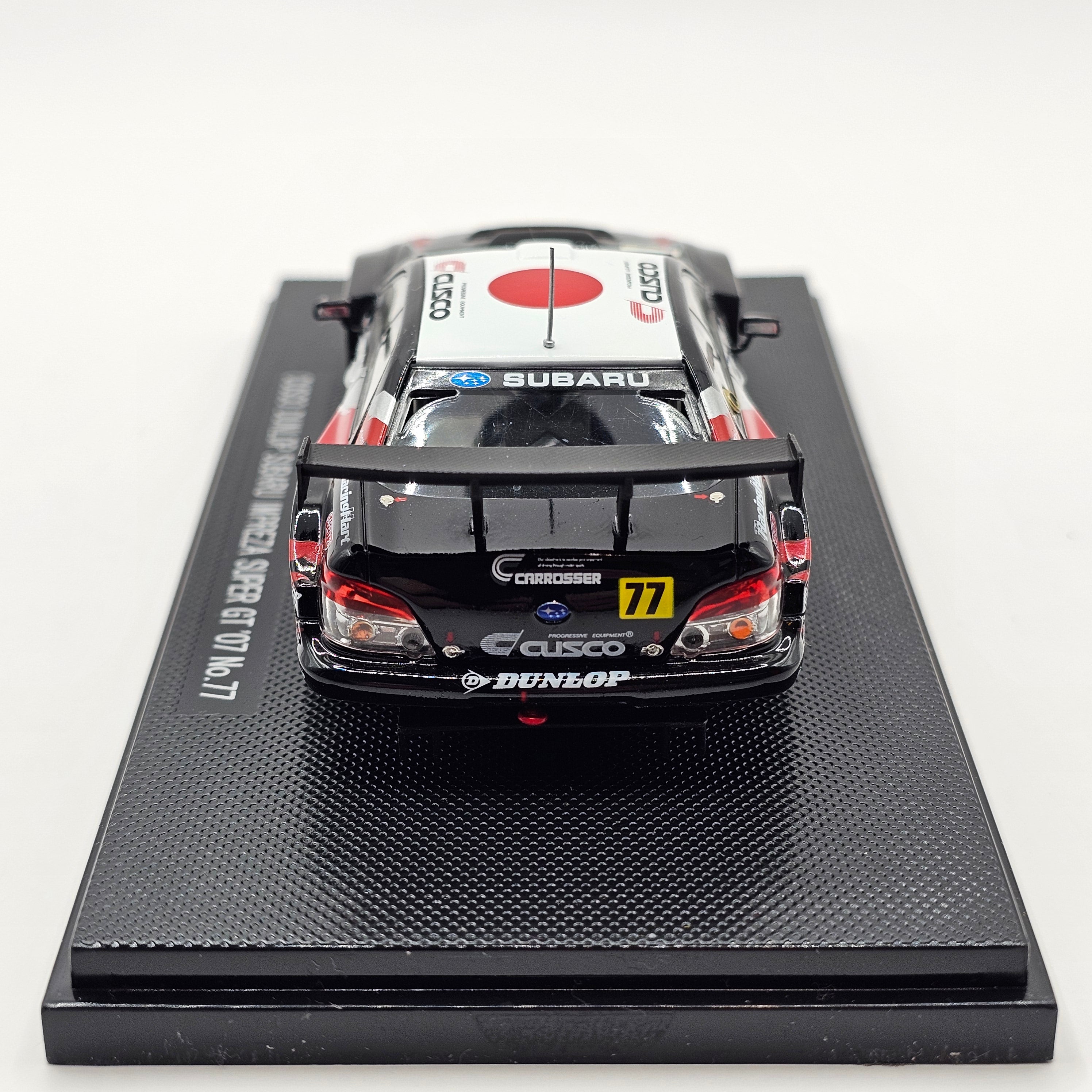 EBBRO Subaru Impreza WRX STI GT300 #77 Cusco Racing Super GT 2007 1/43