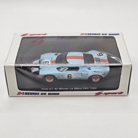 Spark Ford GT40 #6 JW Automotive Engineering Winner 24Hrs Le Mans 1969 1/43 Scale