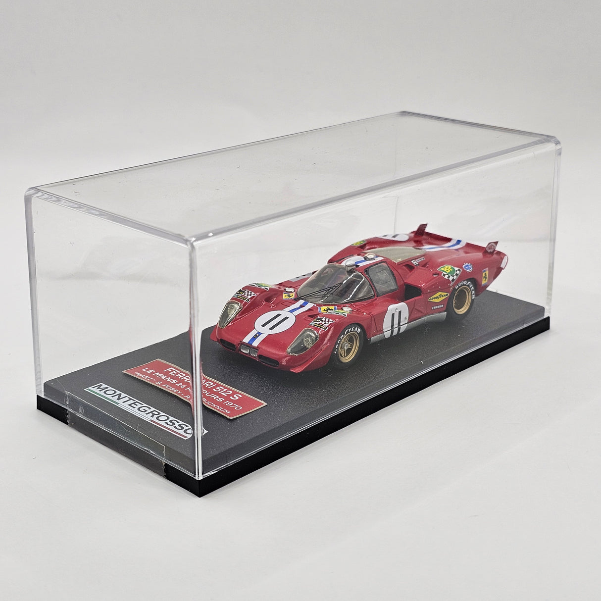 Tameo Montegrosso Ferrari 512S #11 NART 24Hrs Le Mans 1970 1/43 Scale