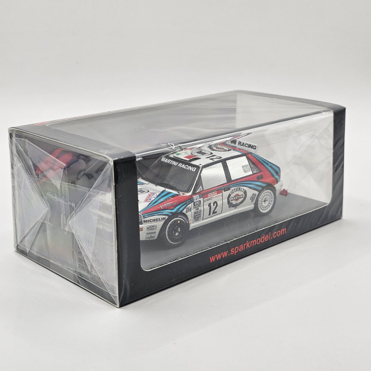 Spark Lancia Delta HF Integrale Evo #12 Aghini Tour de Corse 1992 1/43 Scale S9019