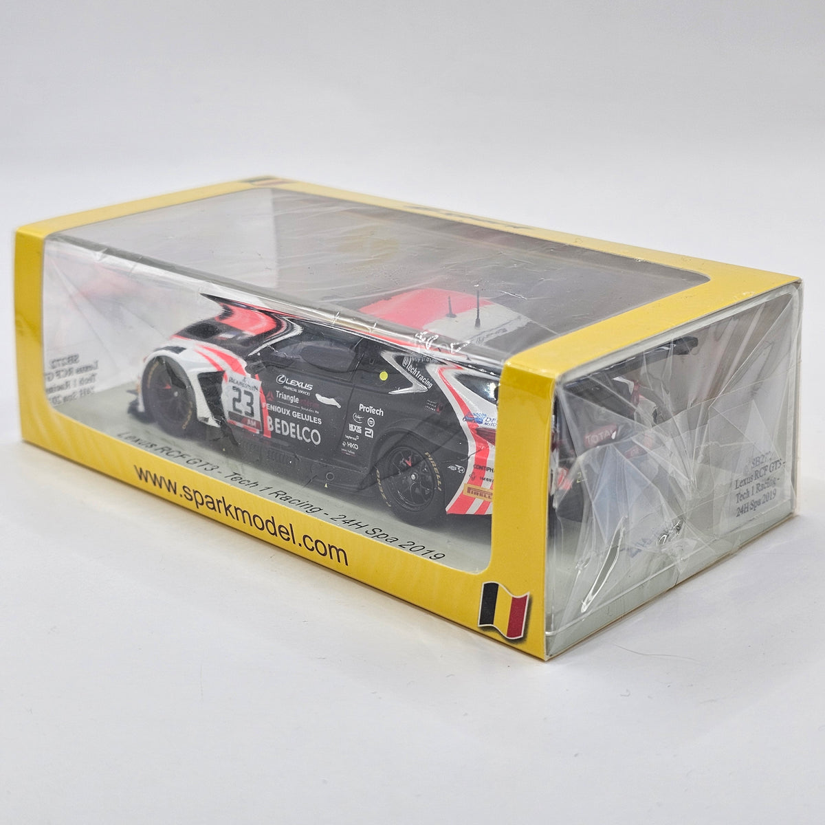 Spark Lexus RC F GT3 #23 Tech 1 Racing 24Hrs of Spa 2019 1/43 Scale SB272