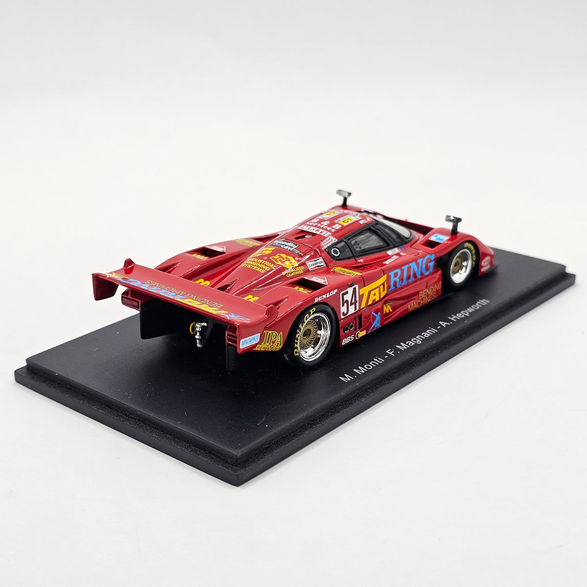 Spark Lancia LC2 SP90 #54 Mussato Action Car 24Hrs Le Mans 1990 1/43 Scale