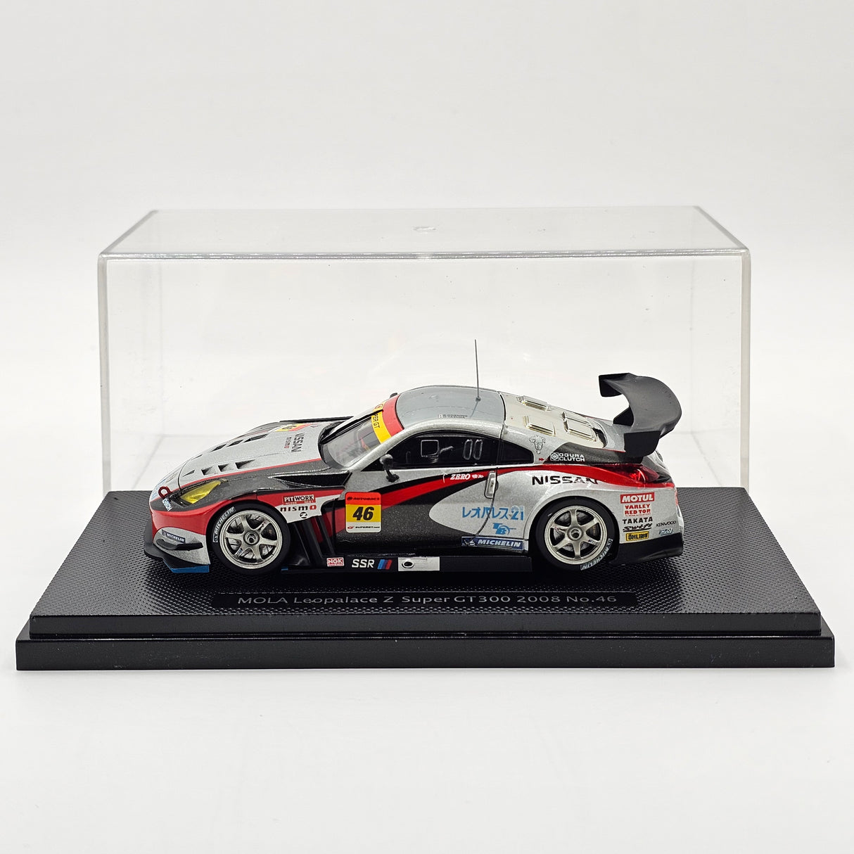 EBBRO Nissan Z #46 MOLA Leopalace Super GT GT300 2008 1/43 Scale