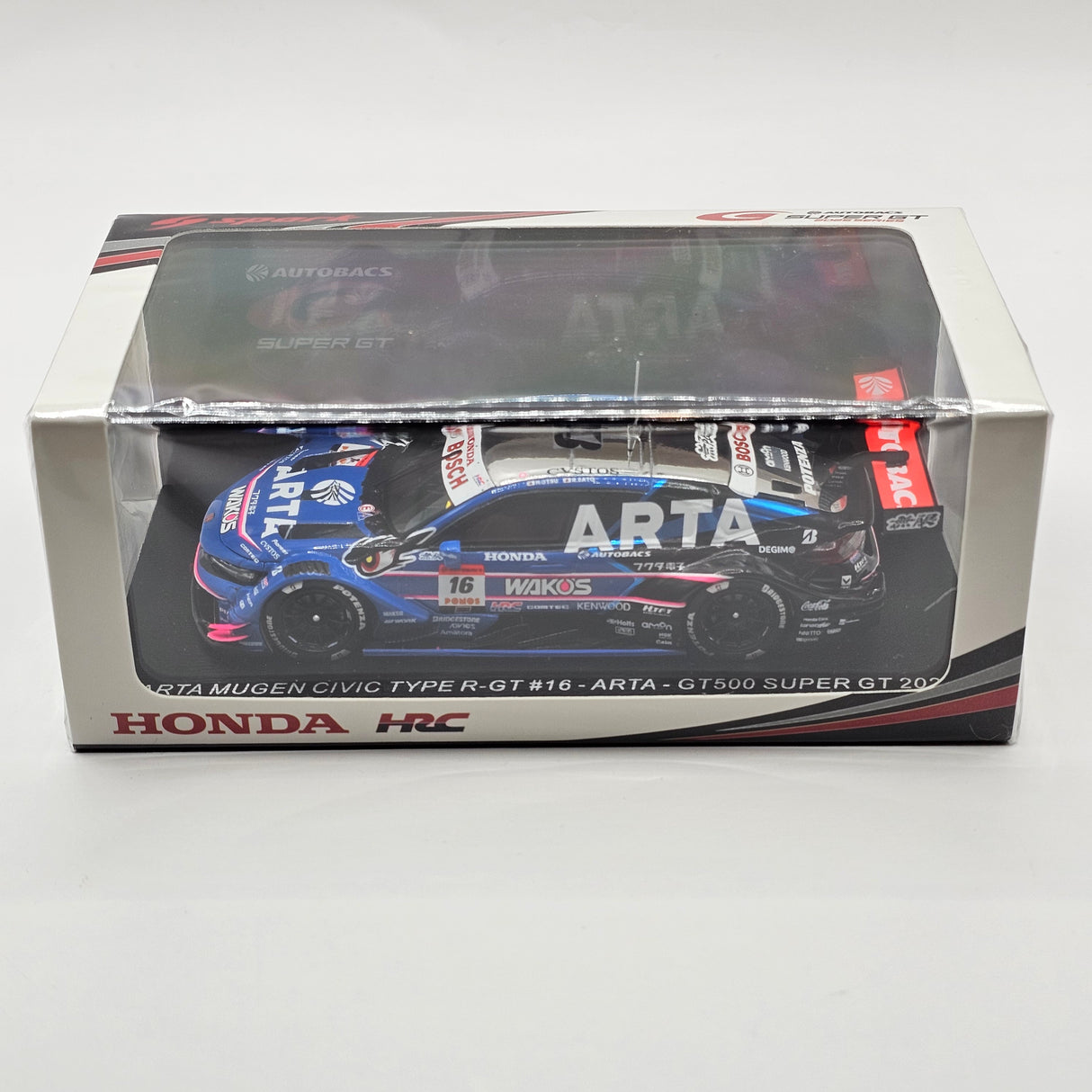 Spark Honda Civic Type-R GT #16 ARTA Super GT GT500 2025 1/43 Scale 43SGT25016
