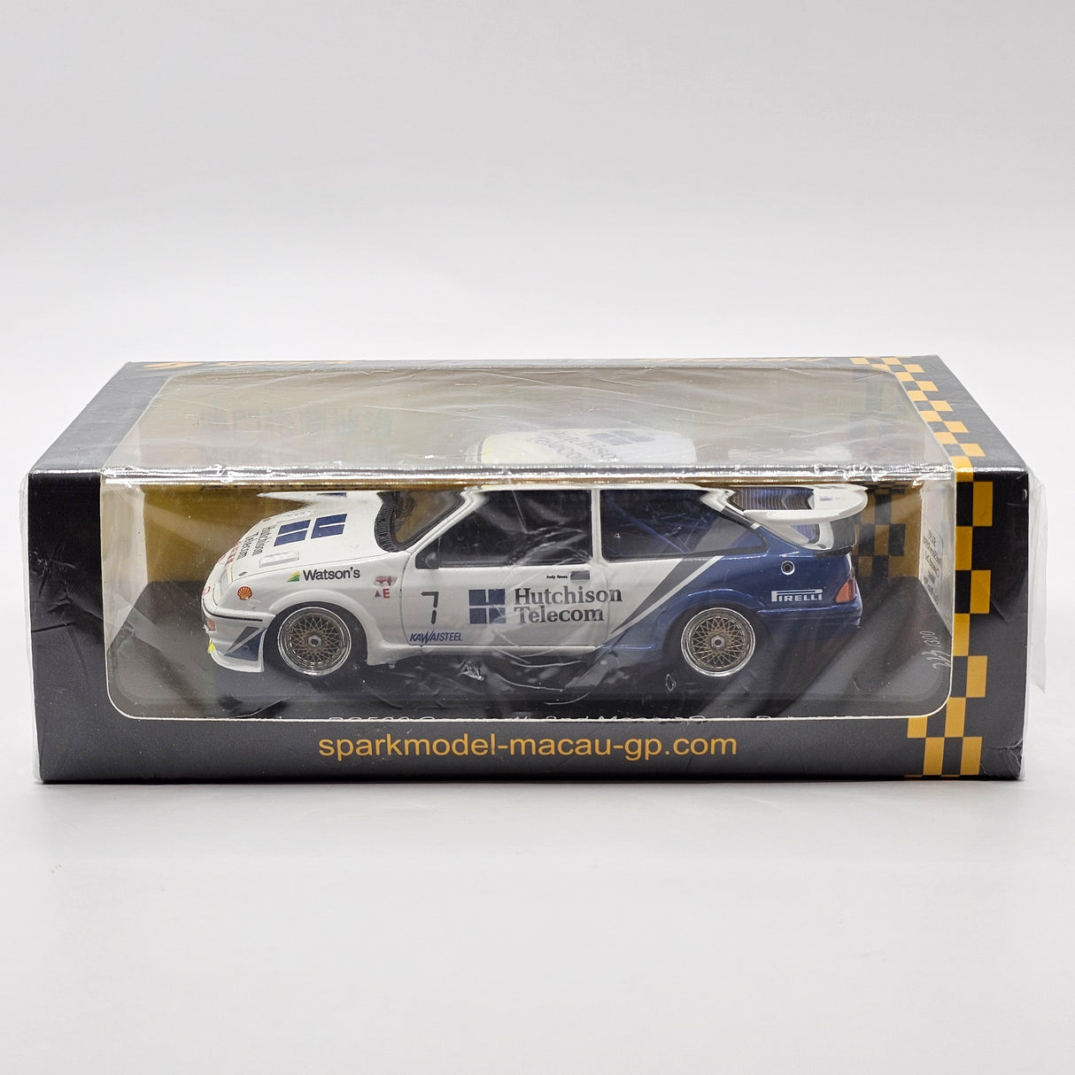 Spark Ford Sierra RS500 Cosworth #7 Andy Rouse Macau Guia Race 1989 1/43 Scale SA193