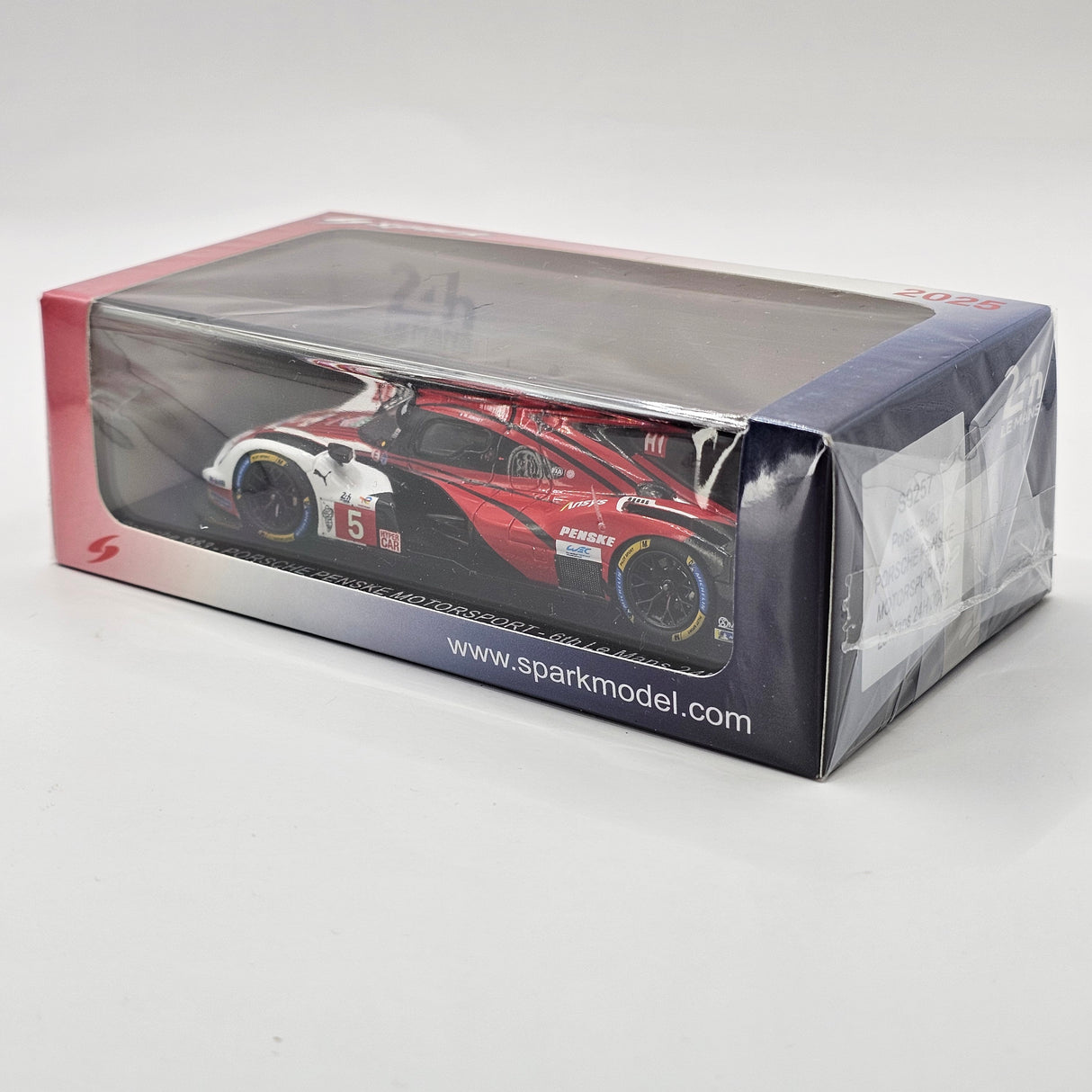 Spark Porsche 963 #5 Porsche Penske Motorsport 24Hrs Le Mans 2025 1/43 Scale