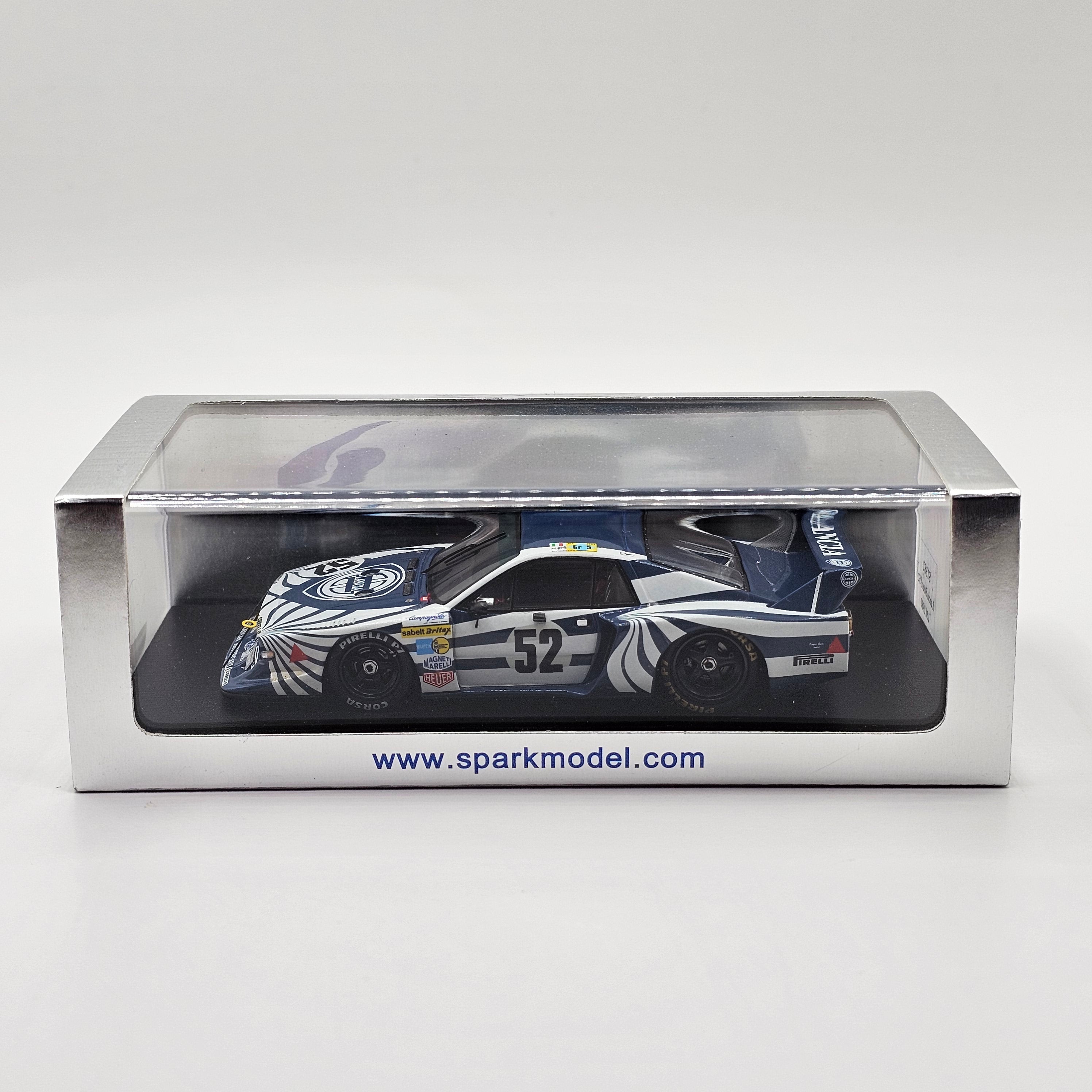 スパーク1/43 Lancia Beta Montecarlo Turbo Spark Lancia Beta Monte Carlo Turbo #52 Scuderia Lancia Corse Le Mans