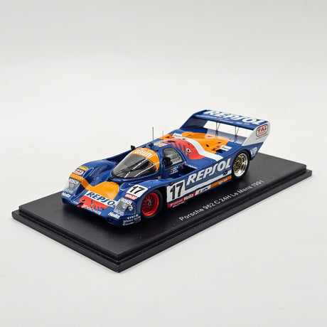 Spark Porsche 962C #17 Repsol Brun Motorsport 24Hrs Le Mans 1991 1/43 Scale S9975
