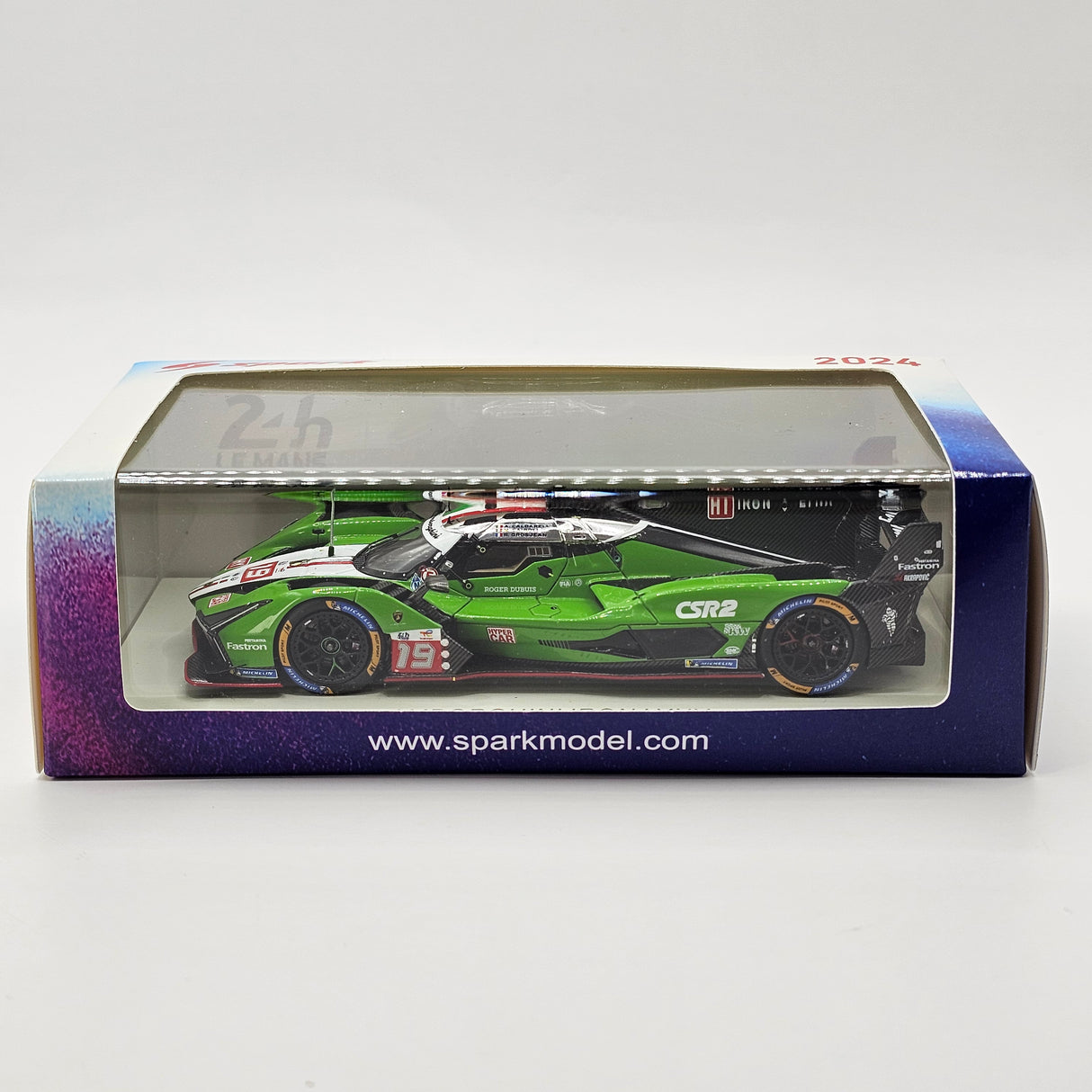 Spark Lamborghini SC63 #19 Lamborghini Iron Lynx 24Hrs Le Mans 2024 1/43 Scale