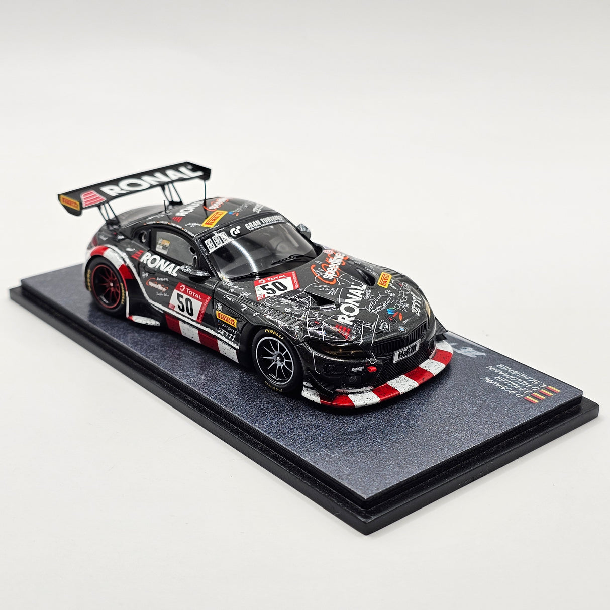 Spark BMW Z4 GT3 #50 Team Speedline Racing by Ronal 24Hrs Nurburgring 2019 1/43 Scale