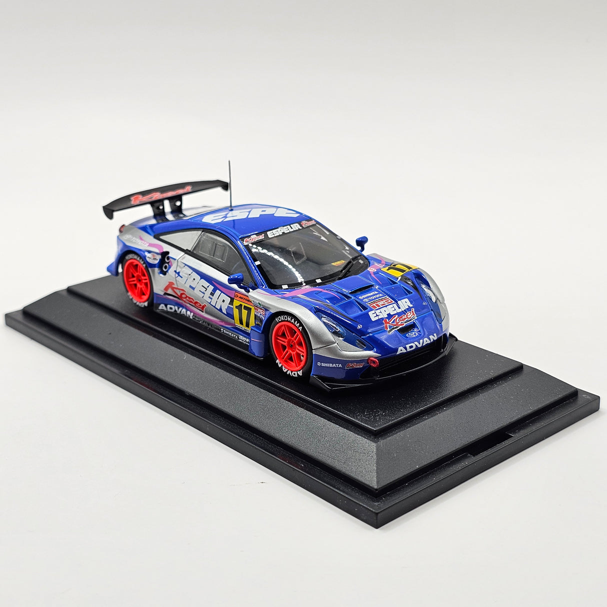 EBBRO Toyota Celica #17 Spirit Motorsport JGTC 2004 GT300 1/43 Scale