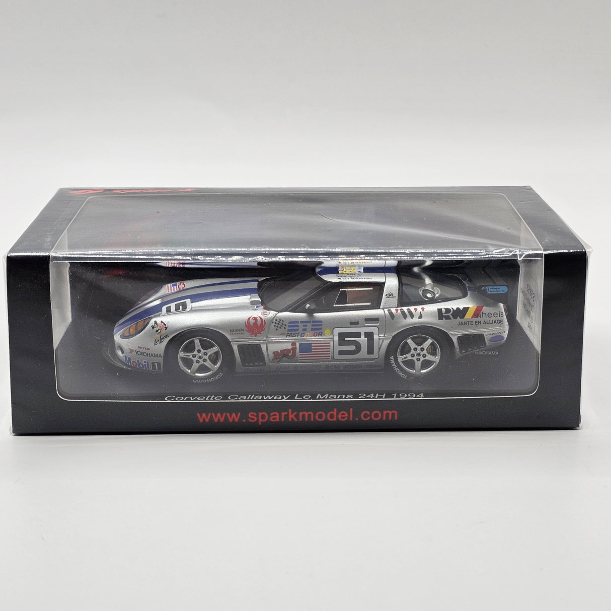 Spark Corvette Callaway #51 Callaway Sport Le Mans 24H 1994 1/43 Scale S5853