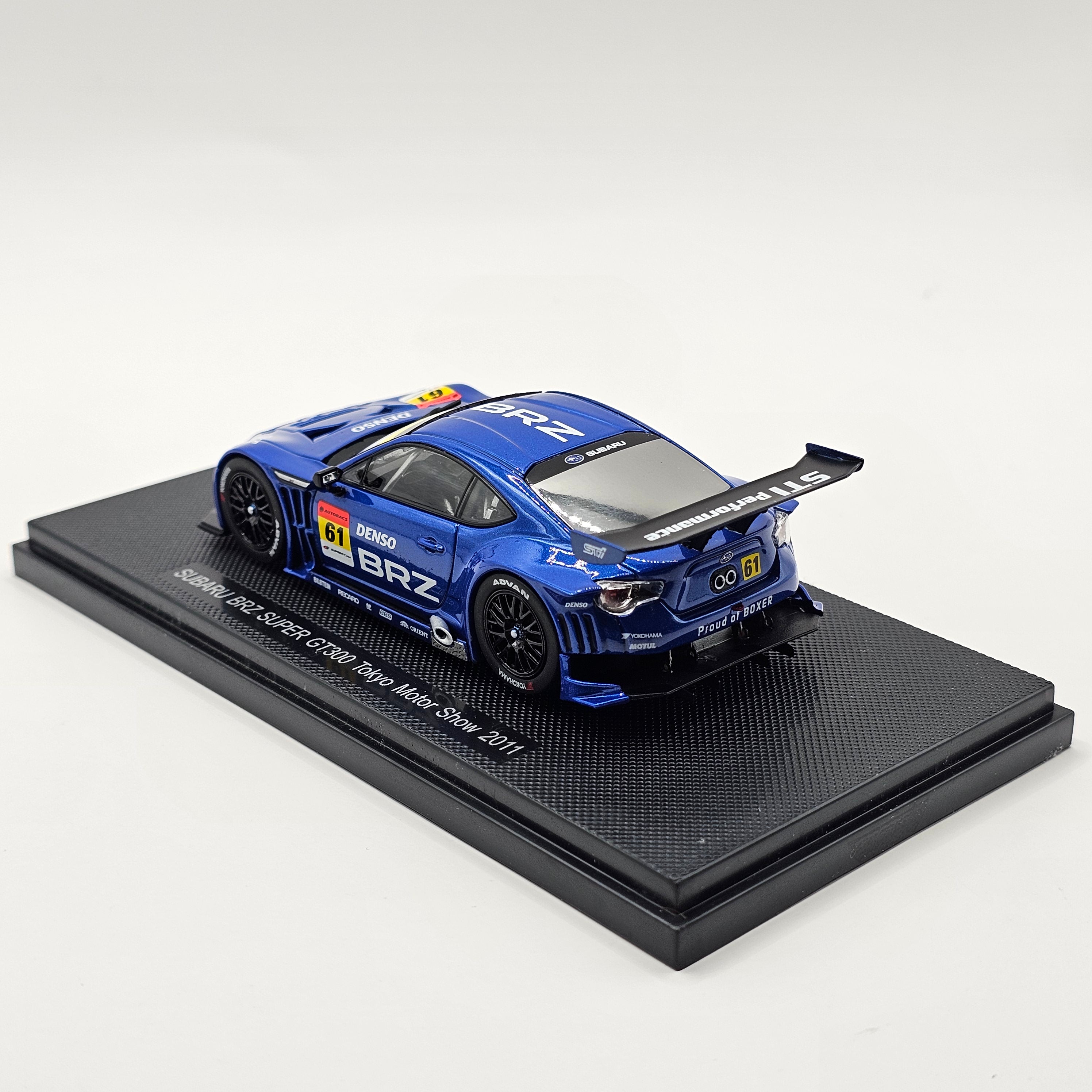 EBBRO Subaru BRZ #61 R&D Sport Tokyo Motor Show 2011 Super GT GT300 1/