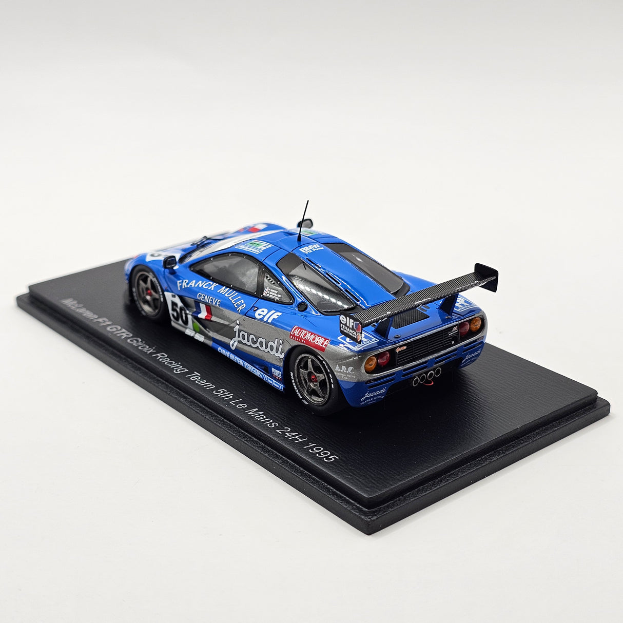 Spark McLaren F1 GTR #50 Giroix Racing Team 24Hrs Le Mans 1995 1/43 Scale S6674