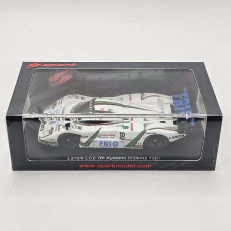 Spark Lancia LC2 #18 Mussato Racing 500KM Kyalami 1987 1/43 Scale S5217