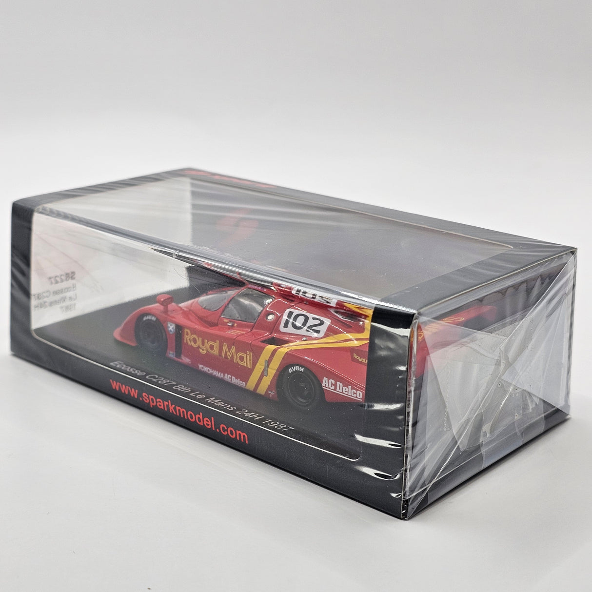 Spark Ecosse C286 #102 Swiftair Ecurie Ecosse 24Hrs Le Mans 1987 1/43 Scale S8227